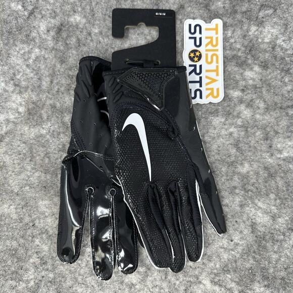 Nike Vapor Jet 7.0 Receivers Football Gloves Adult Size Medium Black DR5110-091 - Picture 1 of 5
